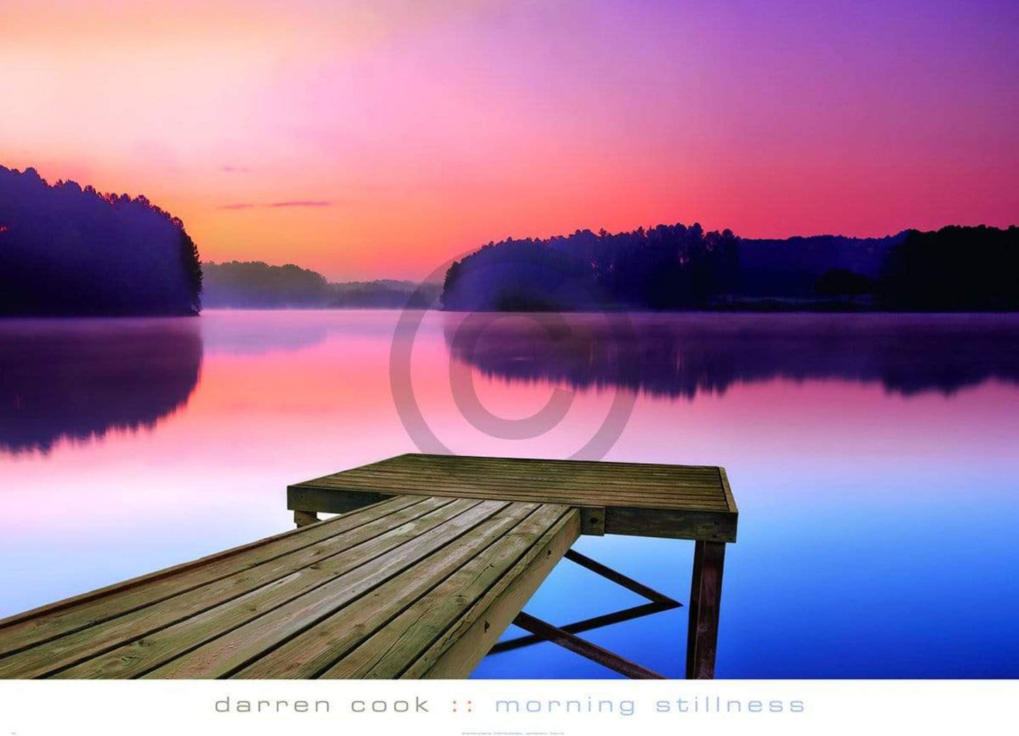 Kunstdruck Darren Cook - Morning Stillness 91x66cm
