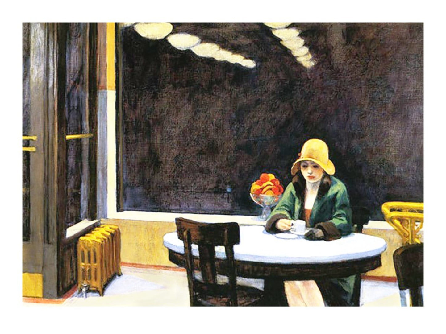 Kunstdruck Edward Hopper Automat 1927 40x30cm