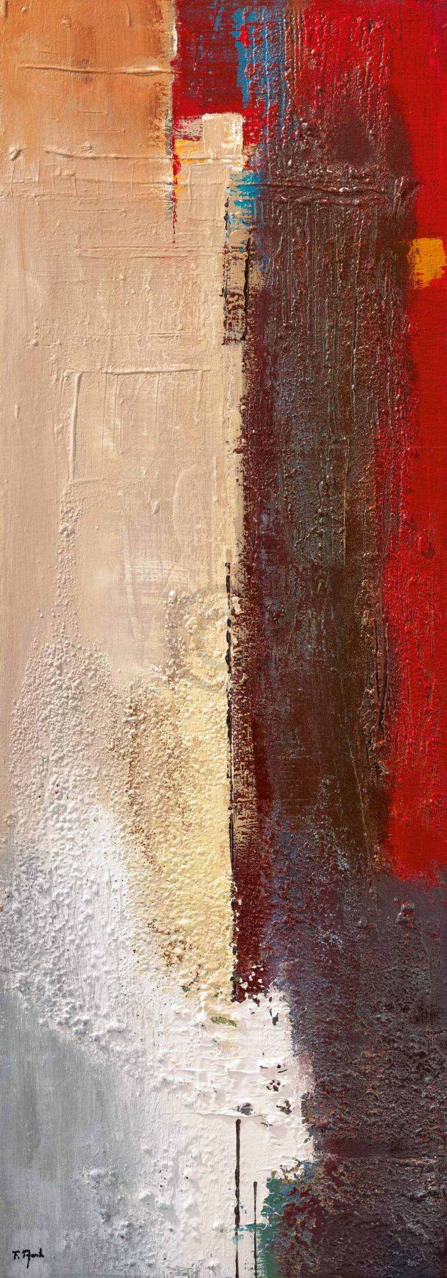 Kunstdruck Flory Aerts - Vertical I 35x100cm