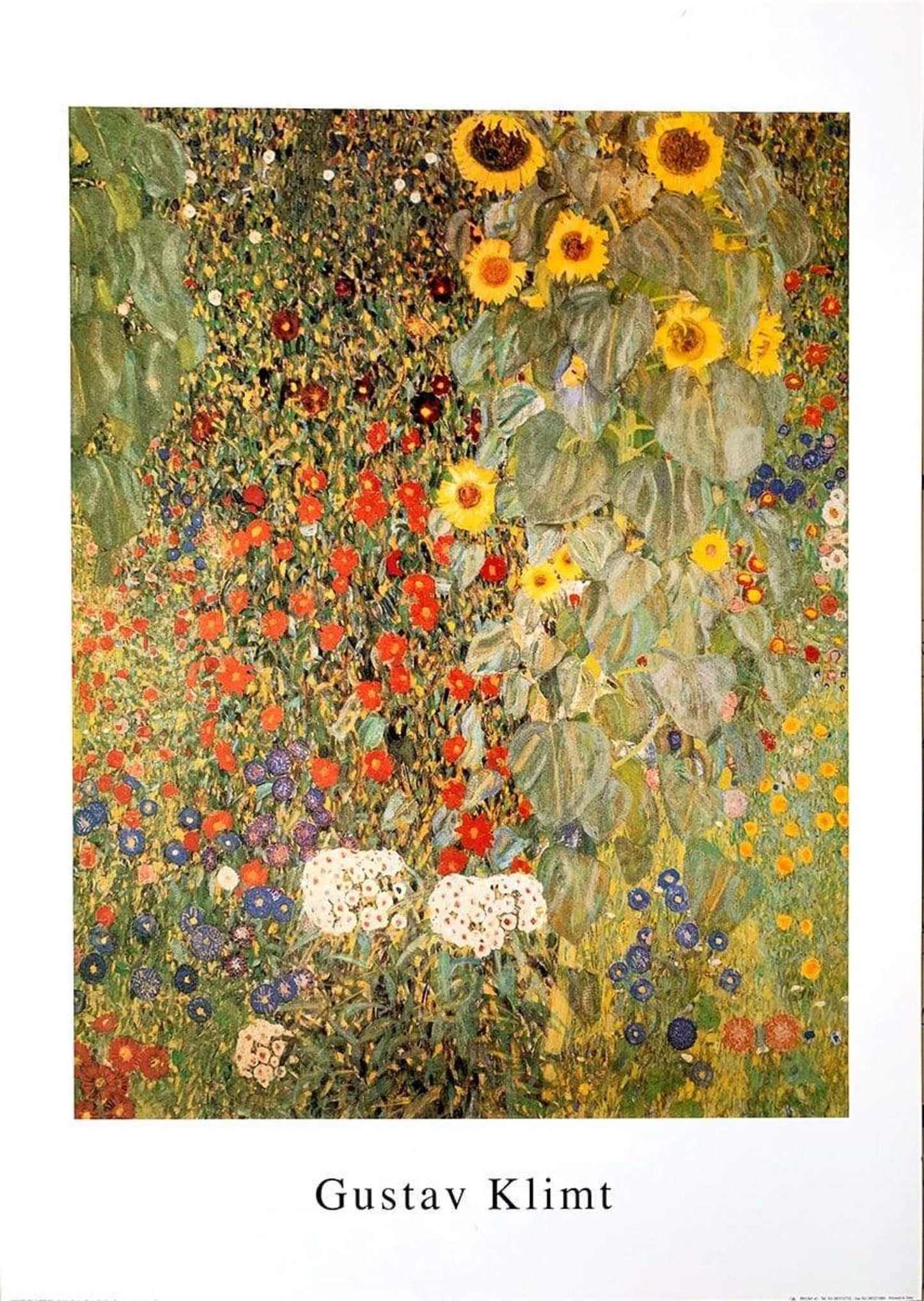 Kunstdruck Gustav Klimt - Giardino di campagna 50x70cm