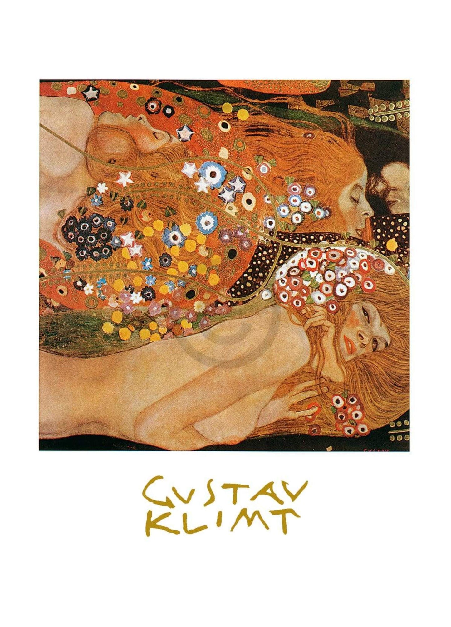 Kunstdruck Gustav Klimt - Acqua Mossa 50x70cm