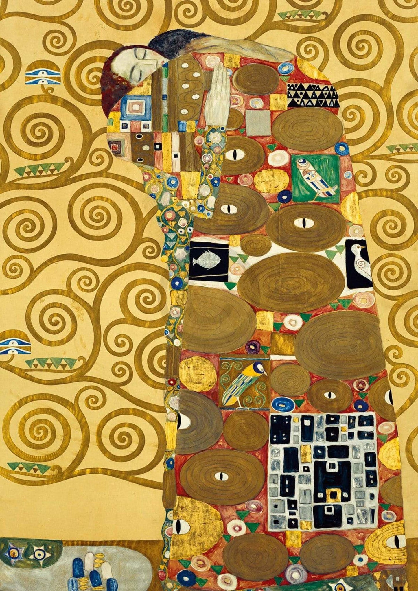 Kunstdruck Gustav Klimt - Die Erfüllung 21x29.7cm