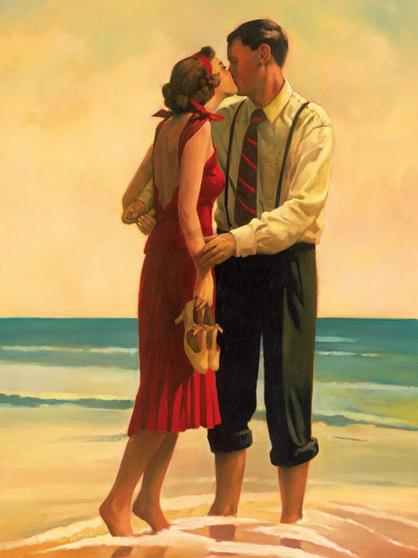 Kunstdruck Graham Reynolds - Alone at last 60x80cm