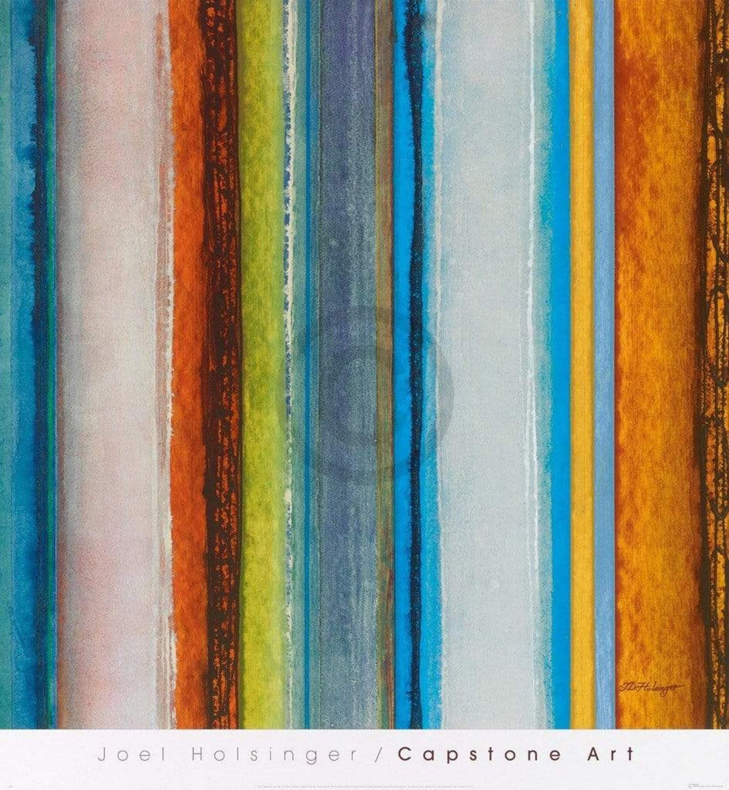Kunstdruck Joel Holsinger - Color Sequence I 61x66cm
