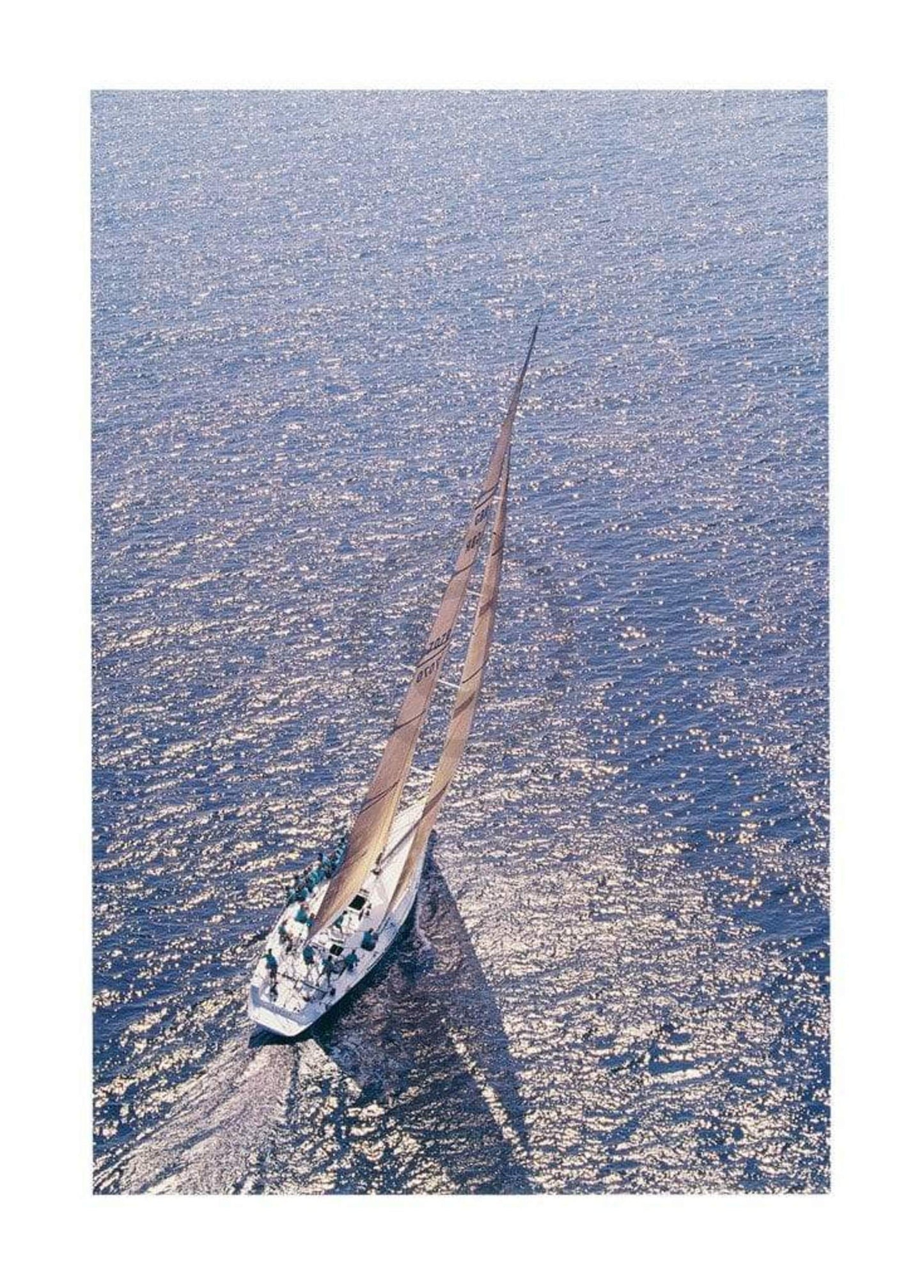 Kunstdruck Ingrid Abery - Silver Sea II 50x70cm