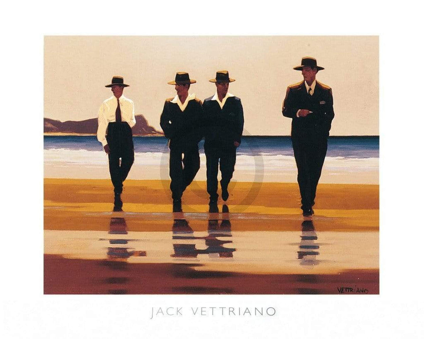 Kunstdruck Jack Vettriano - The Billy Boys 80x60cm