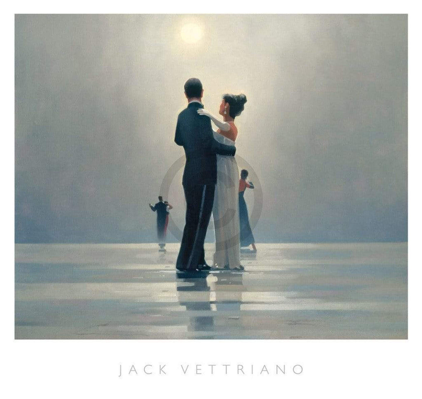 Kunstdruck Jack Vettriano - Dance me to the End of Love 72x68cm