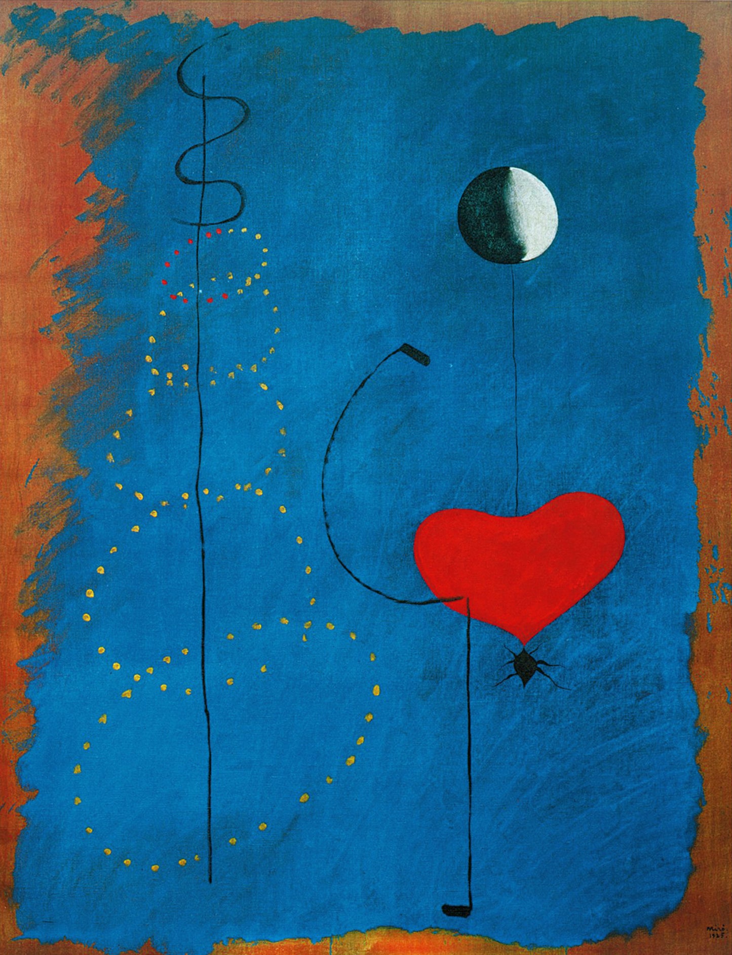 Kunstdruck Joan Miro - Ballarina II, 1925 70x100cm