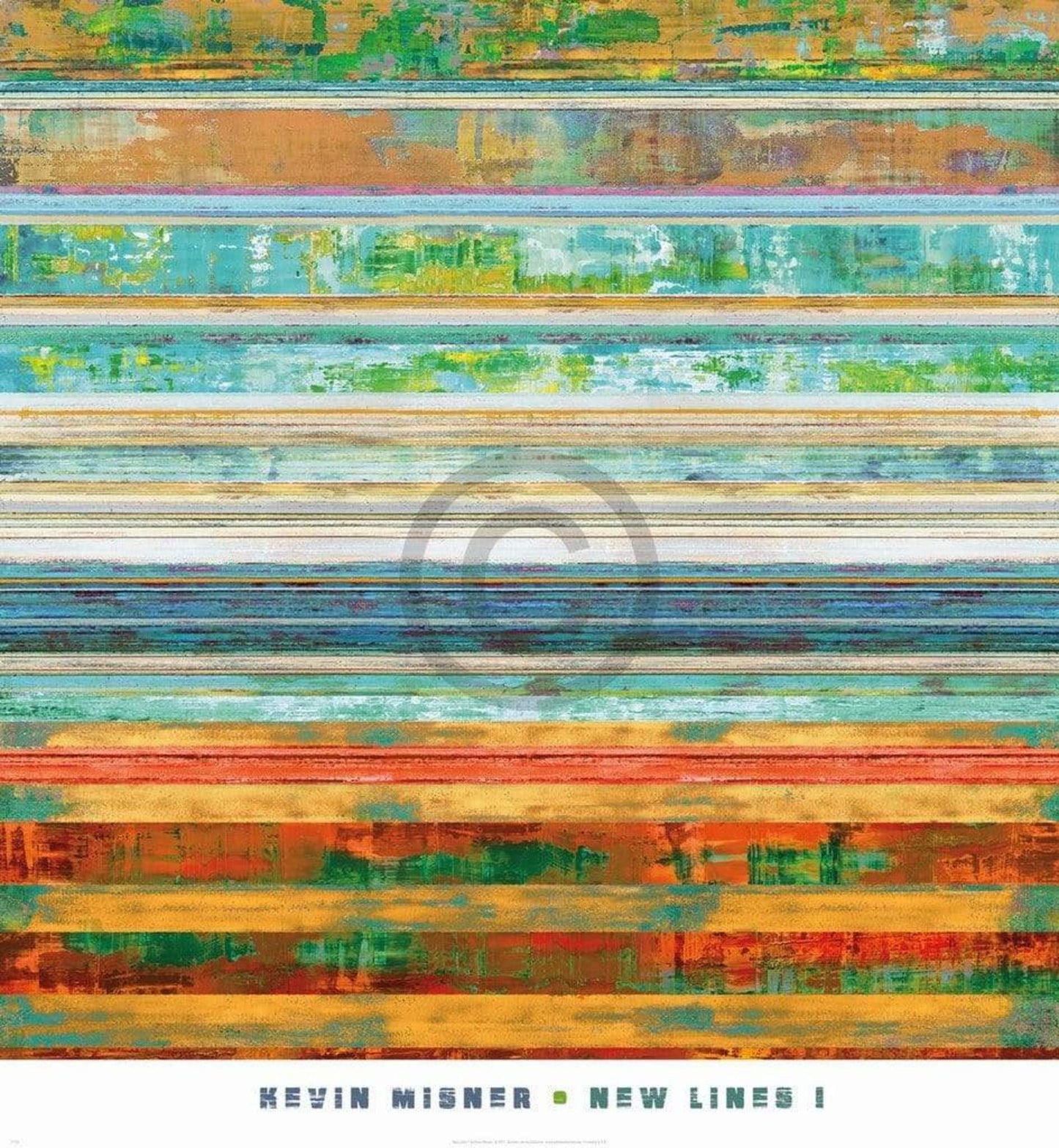 Kunstdruck Kevin Misner - New Line 1 61x66cm