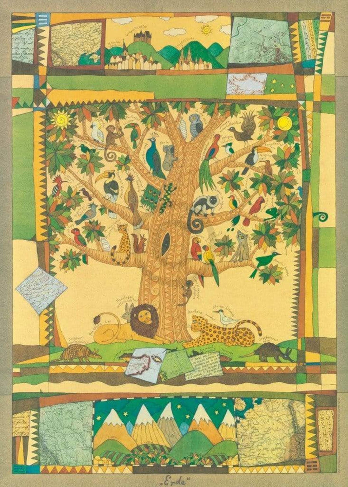 Kunstdruck Vitali P. Konstantinov - Erde 48x67cm