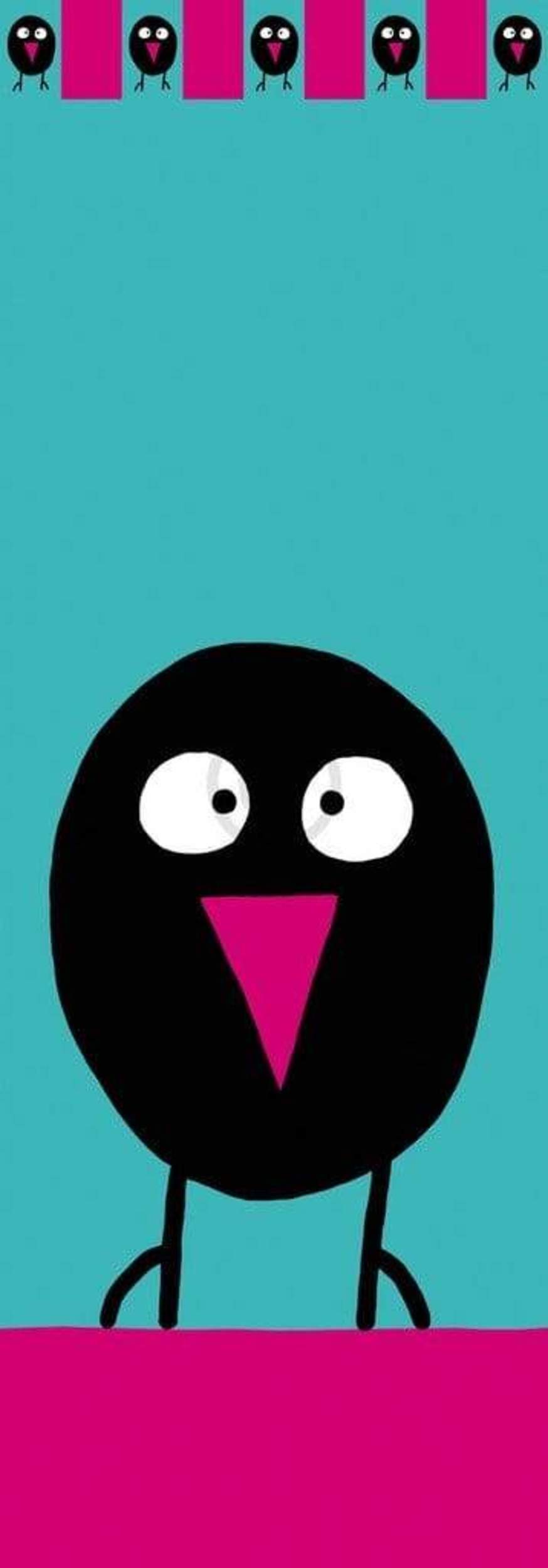 Kunstdruck Birdman Hans Lan - I stand by you 35x100cm