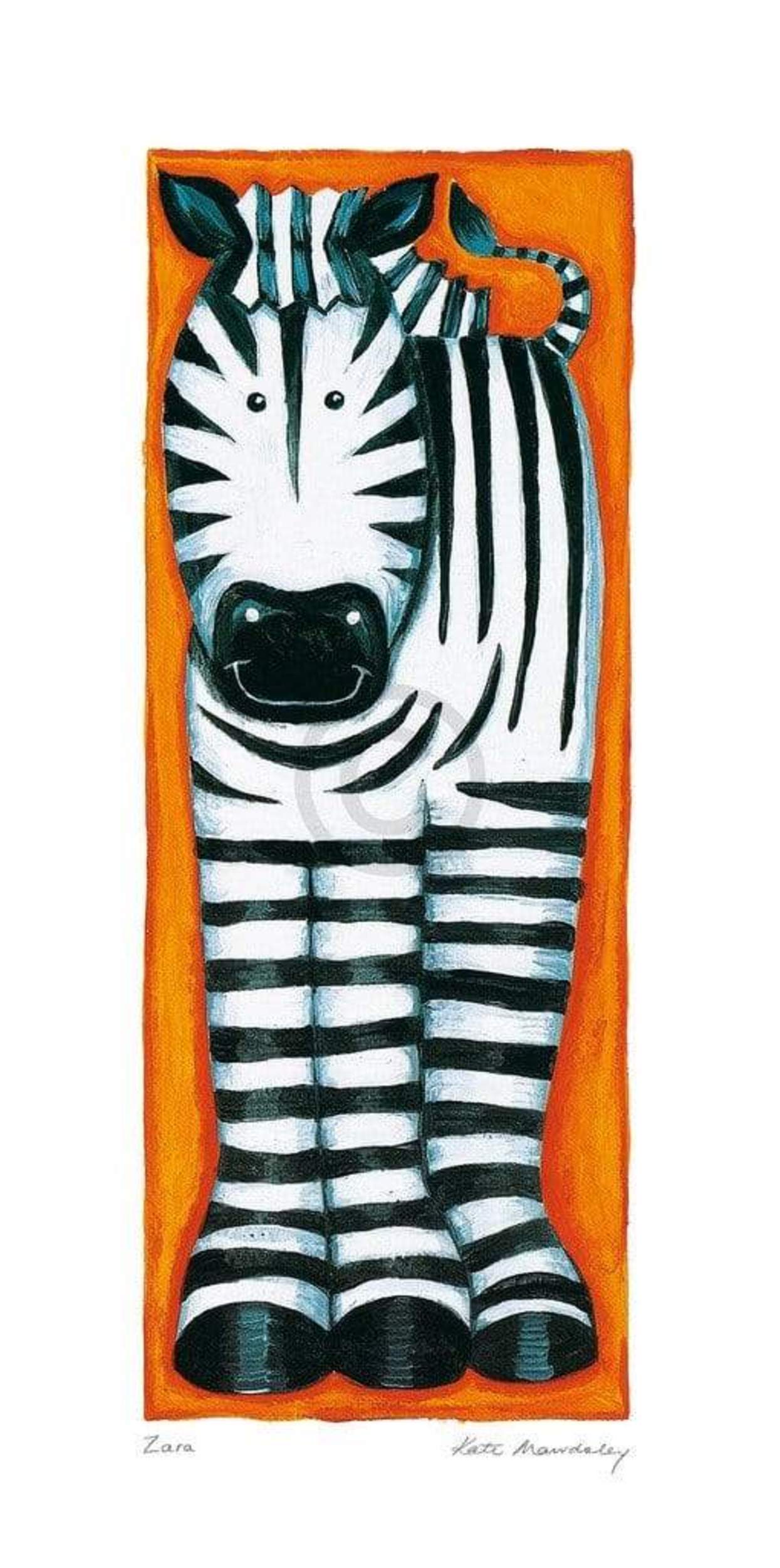 Kunstdruck Kate Mawdsley - Zara 15x30cm