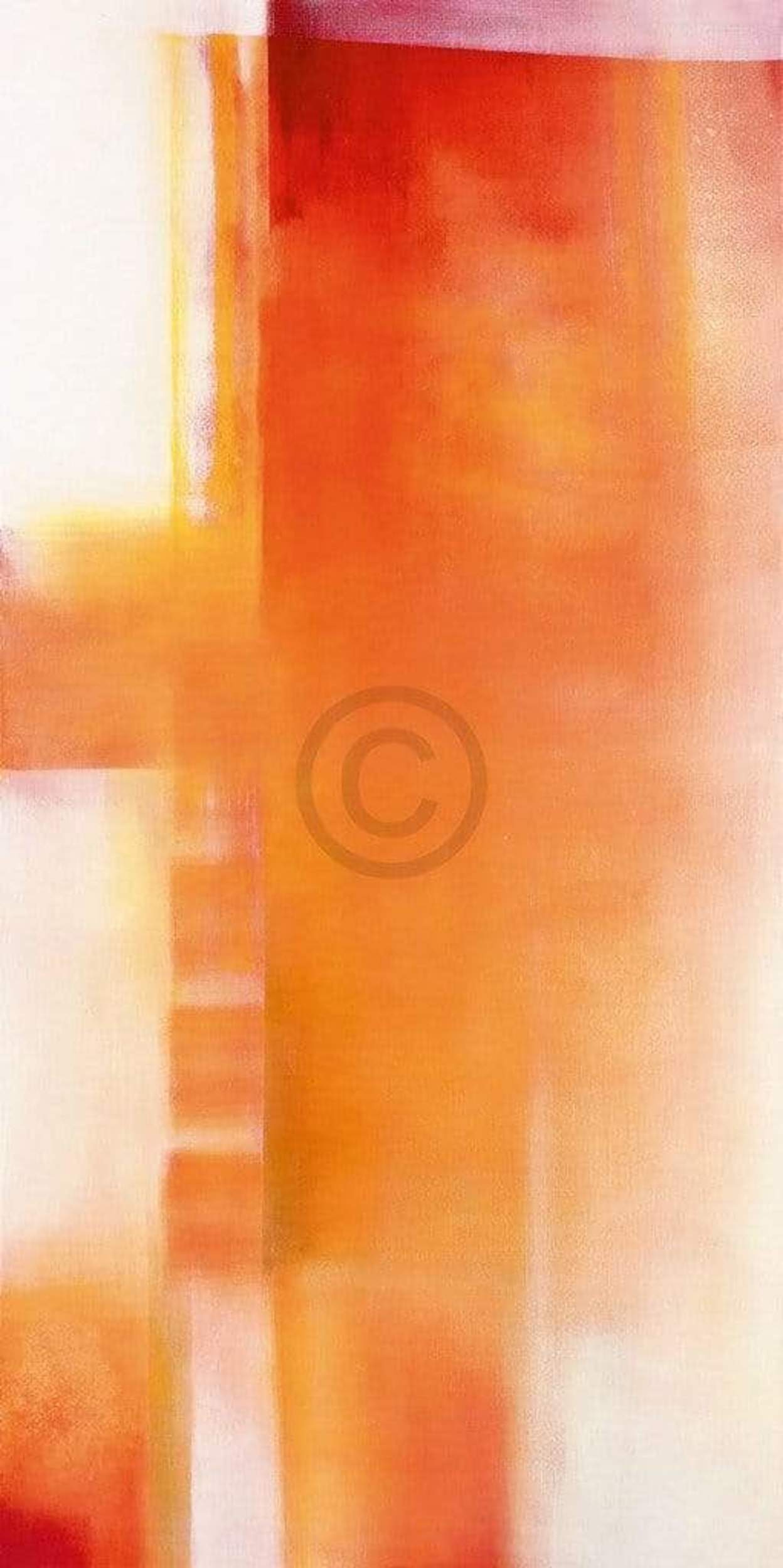 Kunstdruck Marta Peuckert - Rot I 50x100cm