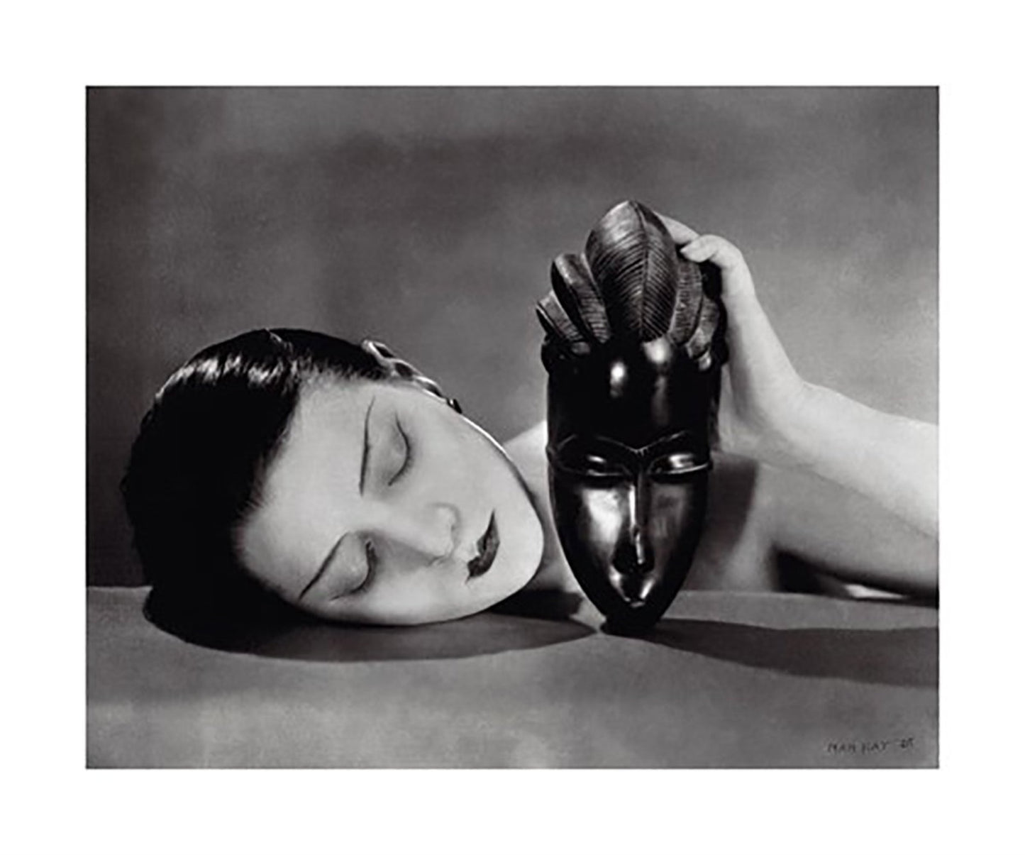 Kunstdruck Man Ray - Noir et Blanche 60x50cm