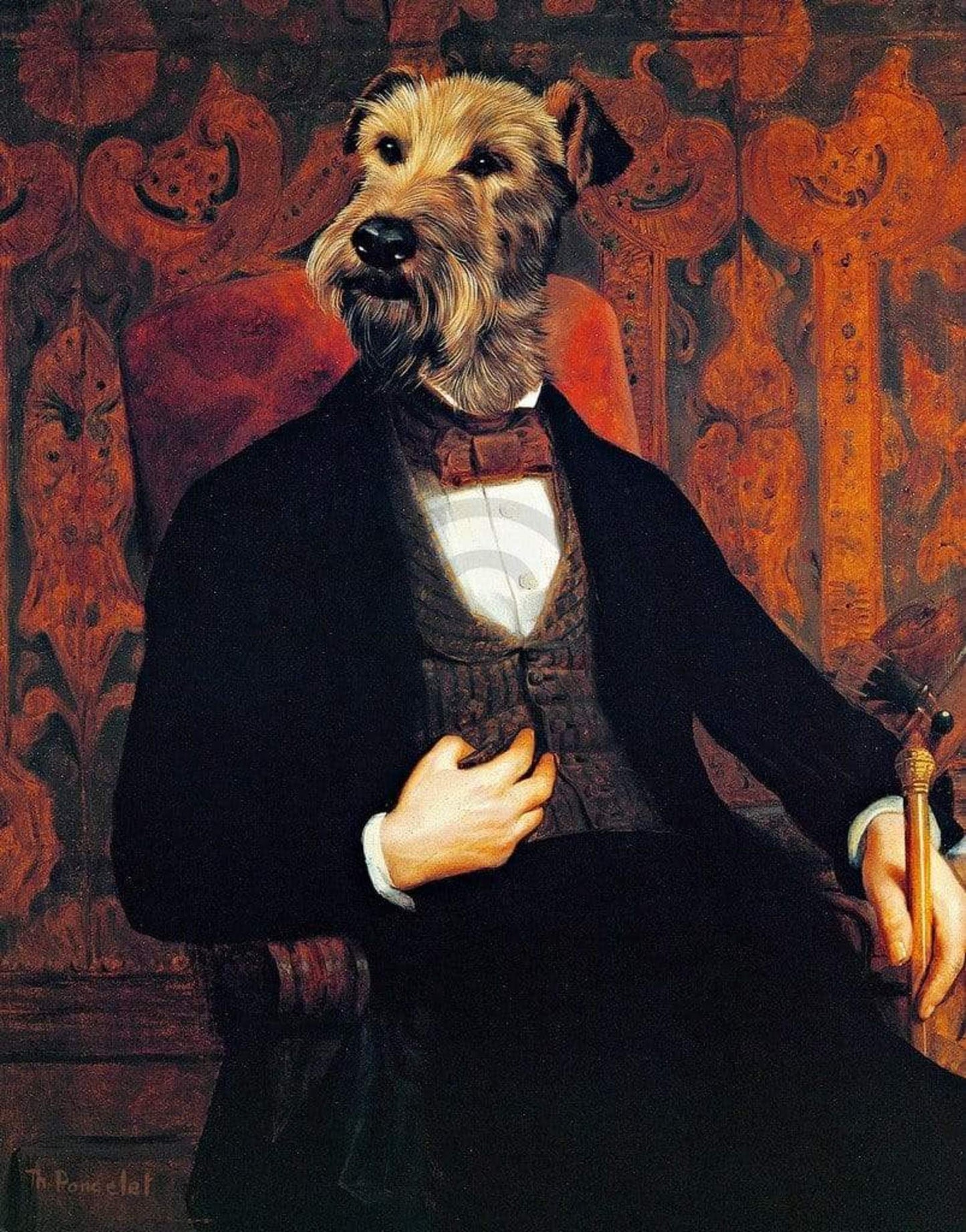 Kunstdruck Thierry Poncelet - Monsieur 28x35cm