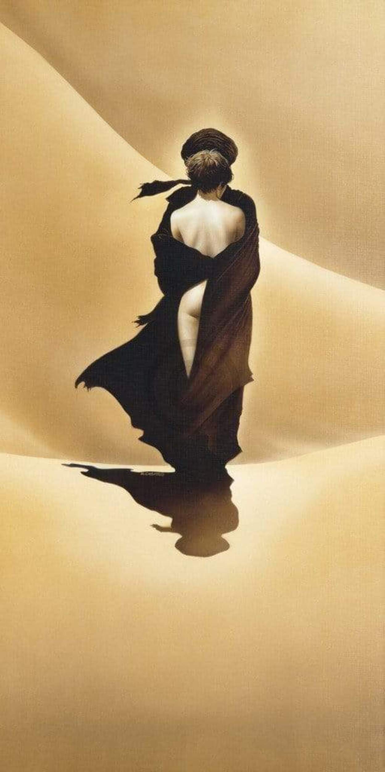 Kunstdruck Renato Casaro - Schirokko II 50x100cm