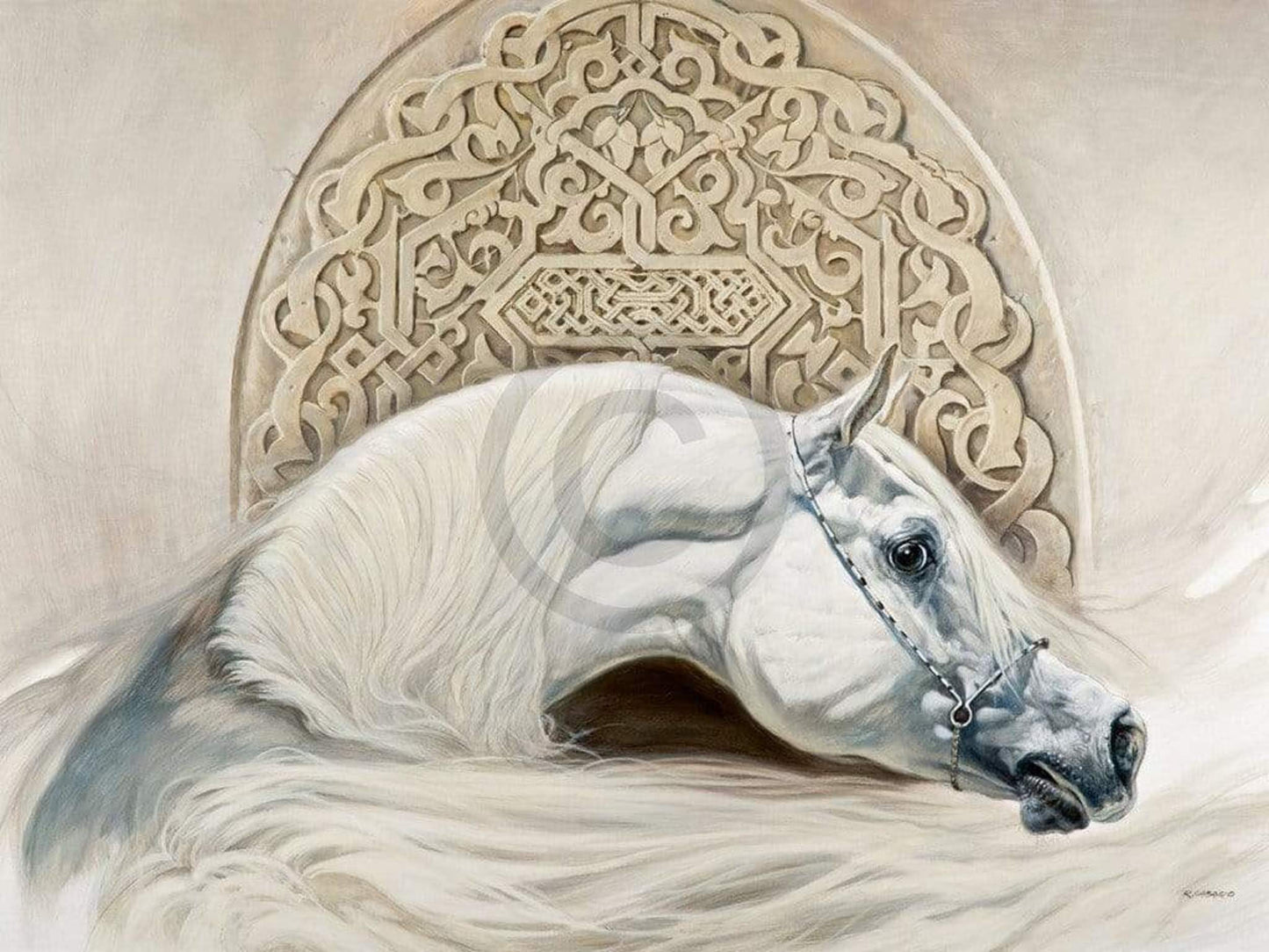 Kunstdruck Renato Casaro - Arabian Pride 80x60cm