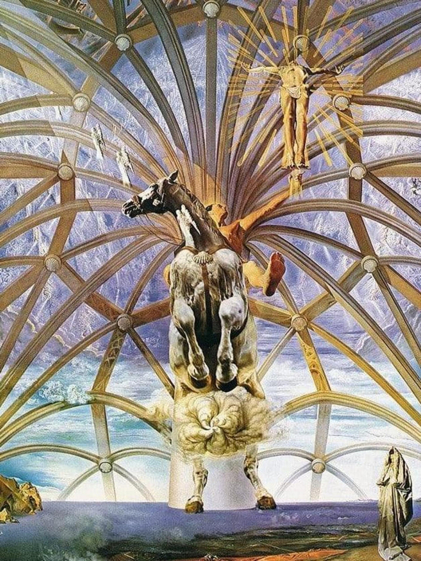 Kunstdruck Salvador Dali - Santiago el grande 60x80cm