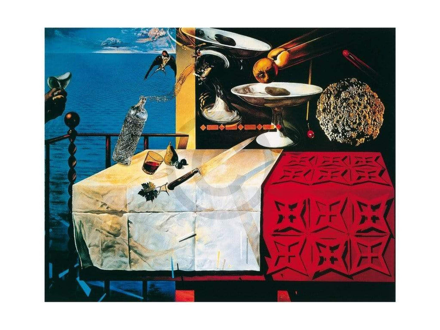 Kunstdruck Salvador Dali - Natura morte vivente 80x60cm