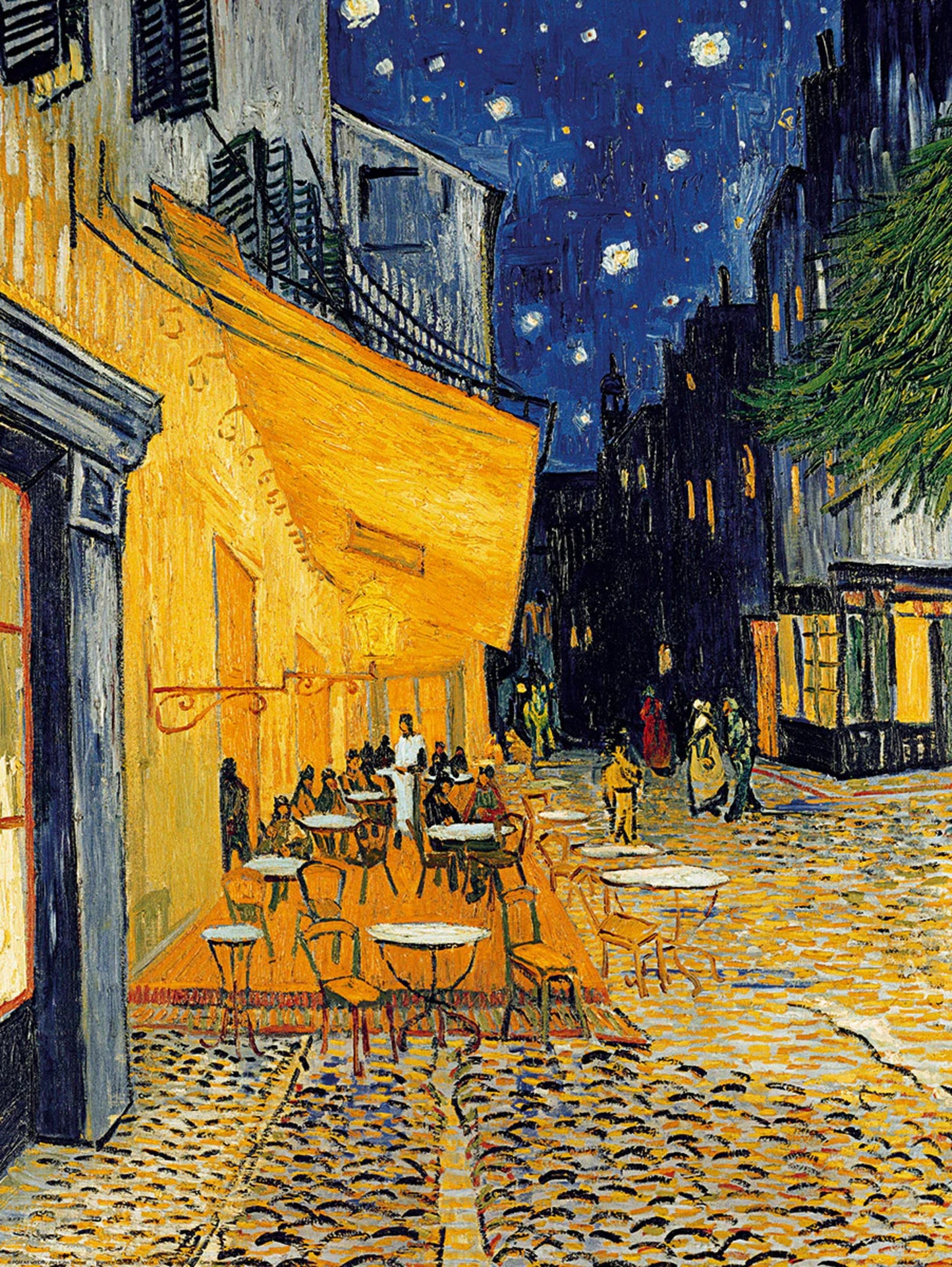 Kunstdruck Vincent Van Gogh - Café at Night 60x80cm