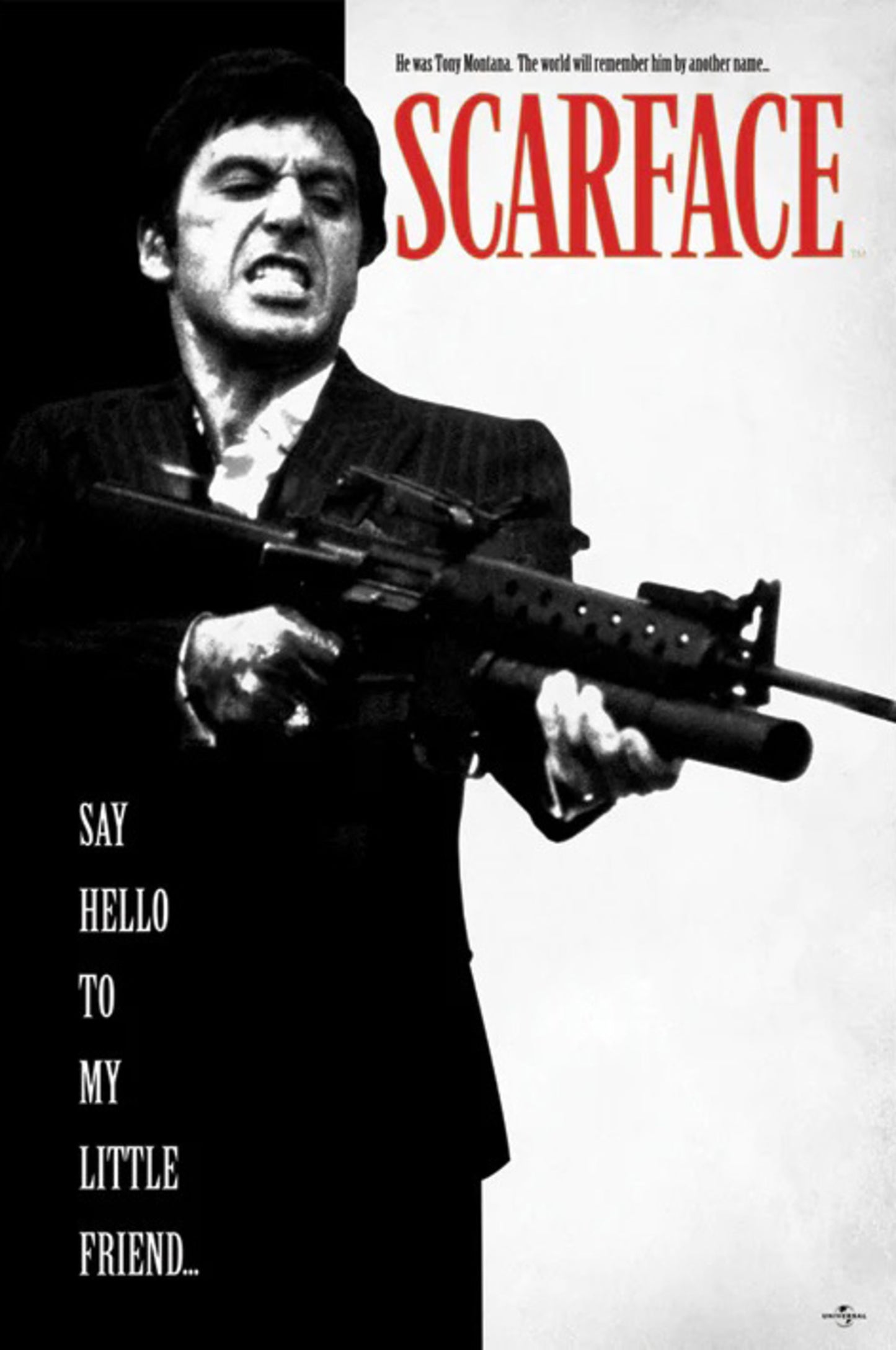 Poster Scarface - Say Hello to My Little Friend 61x91,5cm
