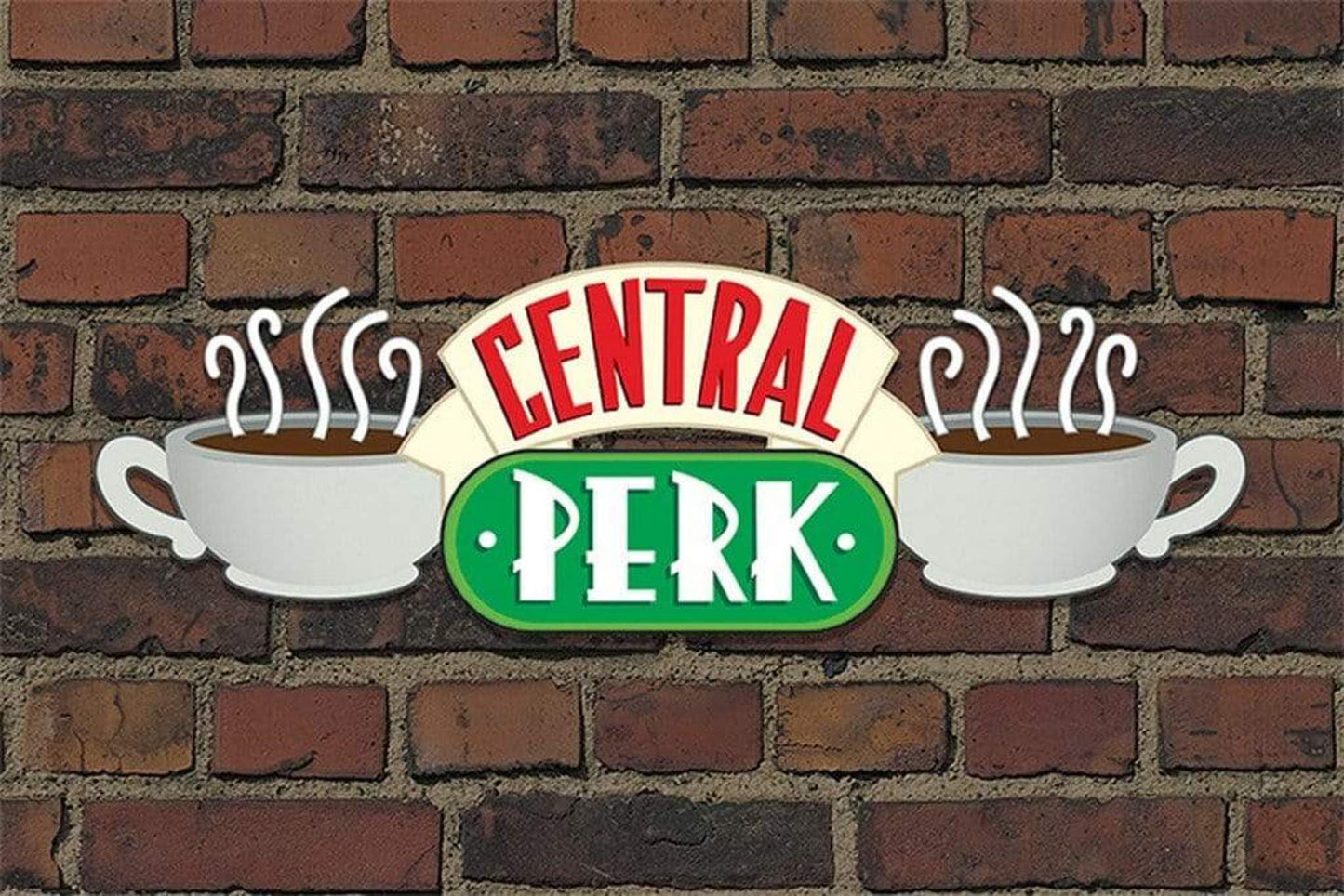 Poster Friends - Central Perk Brick 91,5x61cm