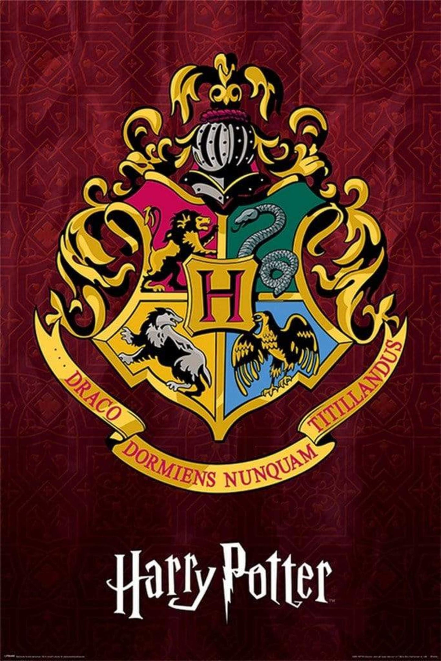 Poster Harry Potter - Hogwarts School Crest 61x91,5cm
