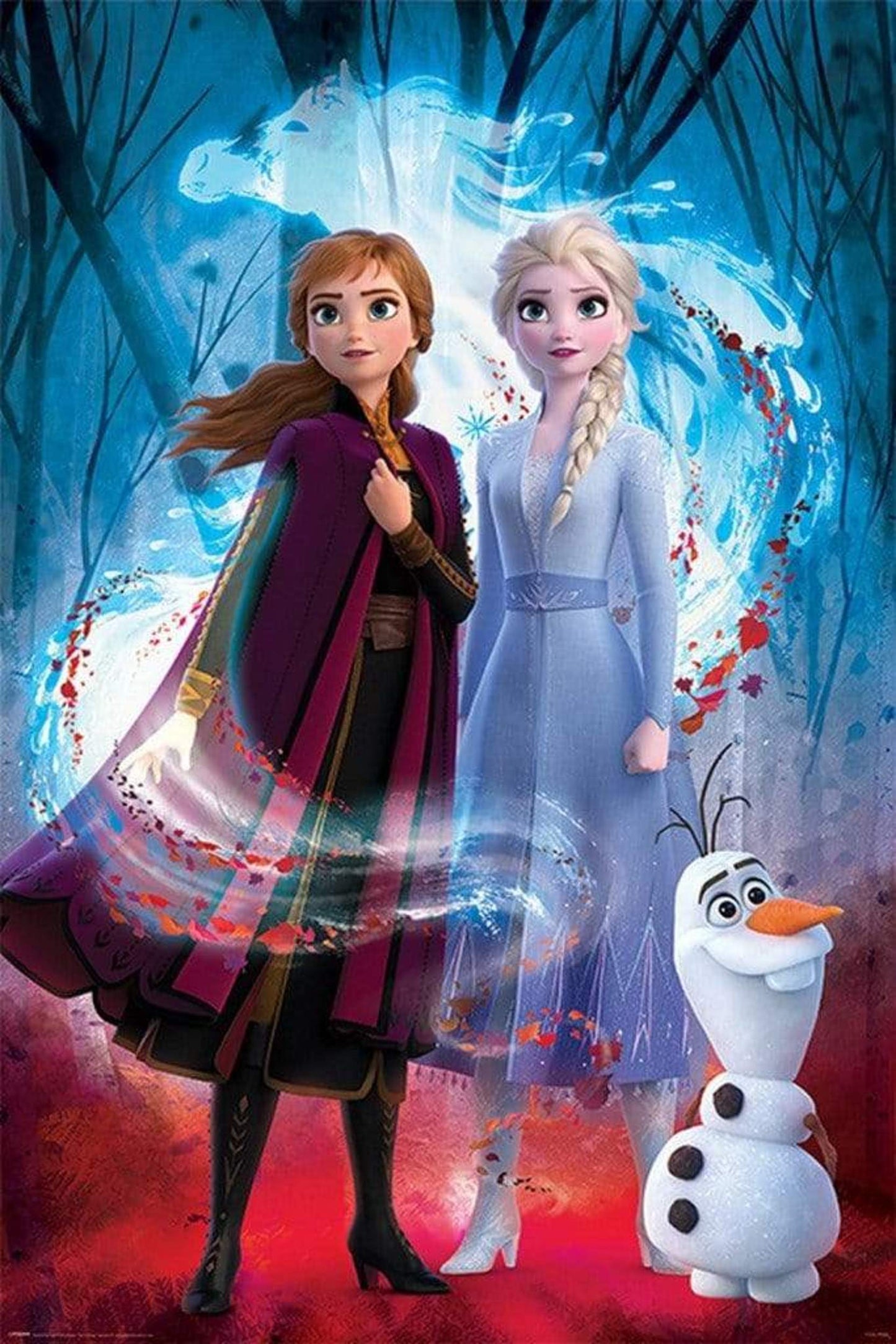 Poster Frozen - 2 Guided Spirit 61x91,5cm