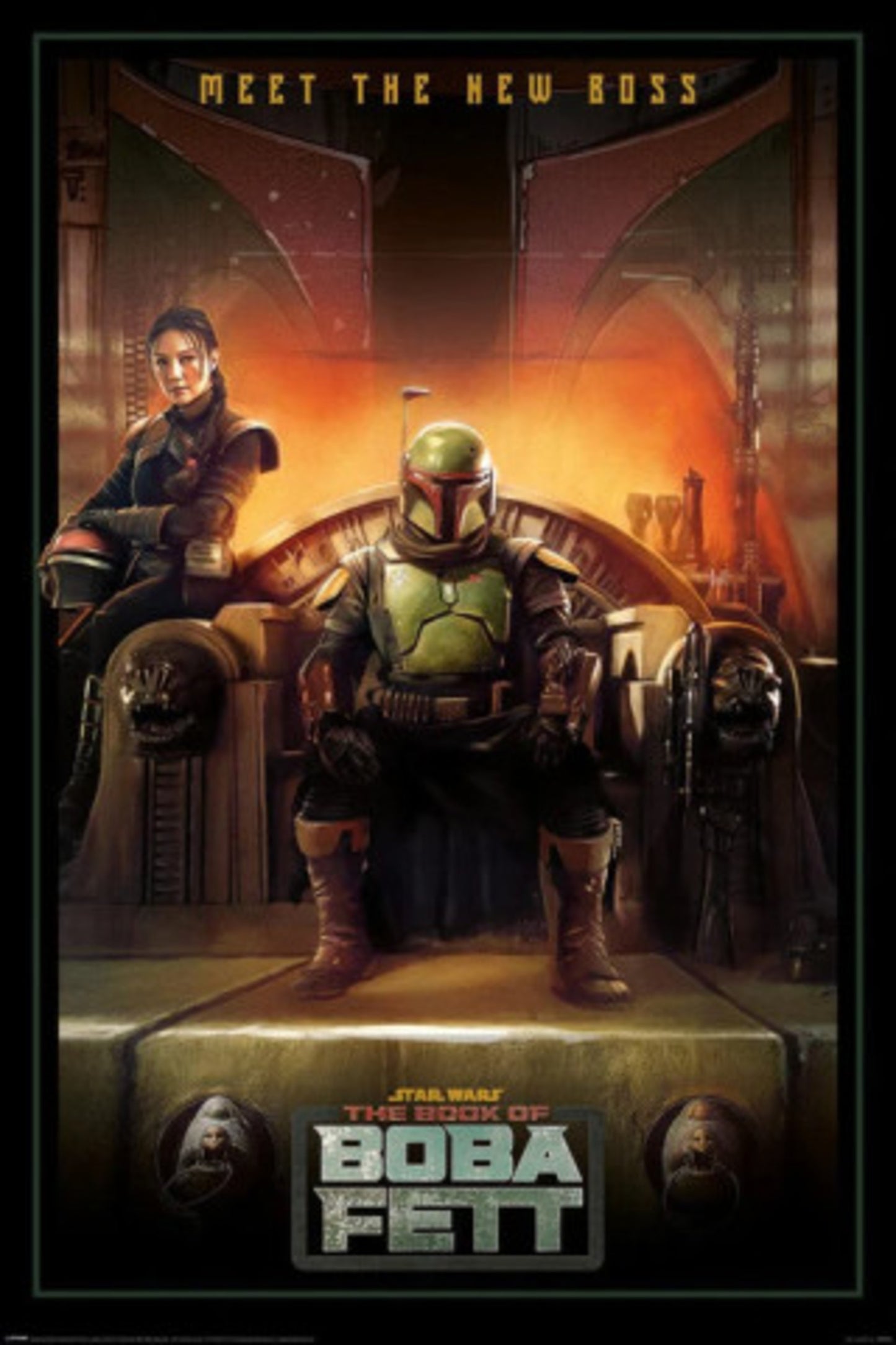 Poster Star Wars The Book of Boba Fett Meet The New Boss 61x91,5cm