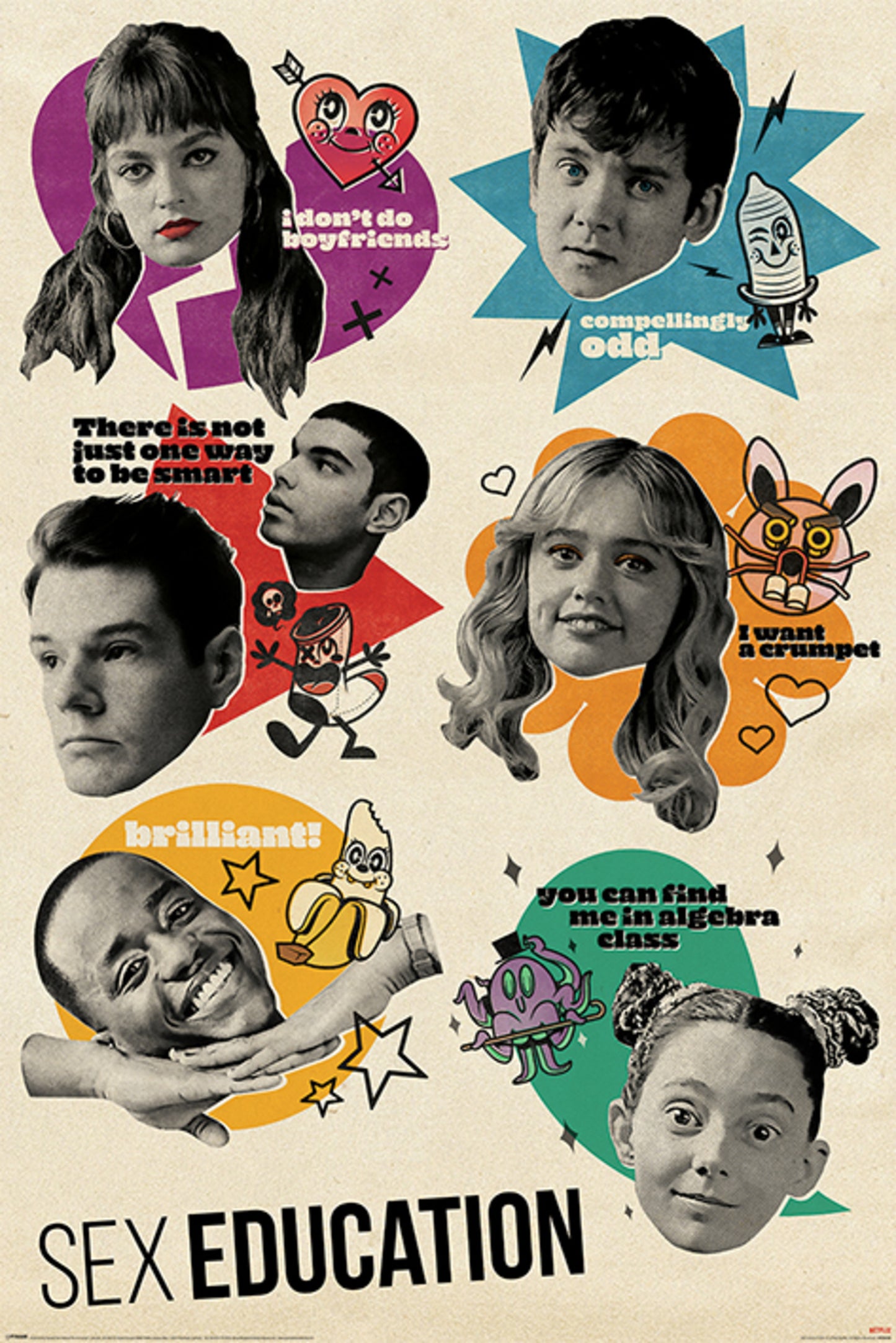 Poster Sex Education - Dont Quote Me on That 61x91,5cm