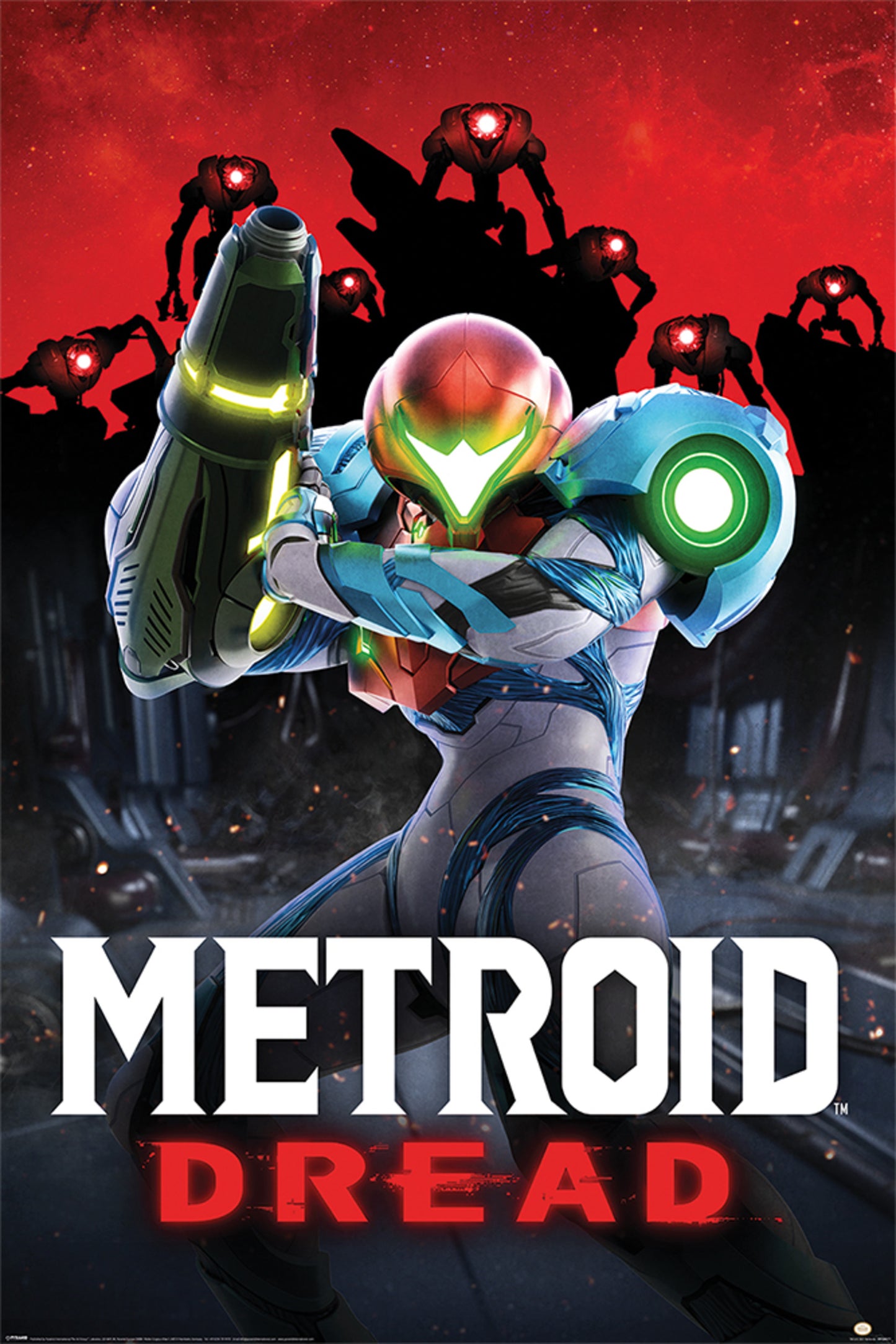 Poster Metroid Dread Shadows 61x91,5cm