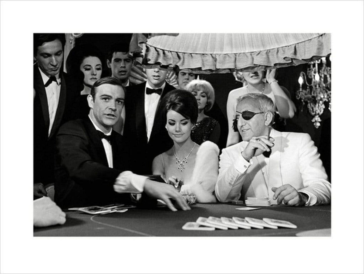 Kunstdruck James Bond Thunderball Casino 80x60cm