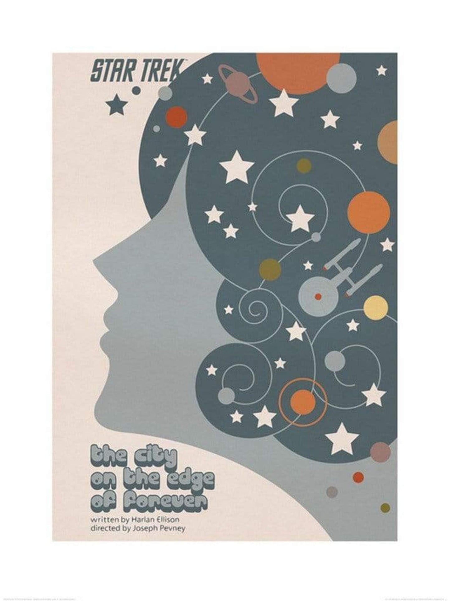 Kunstdruck Star Trek The City On The Edge Of Forever 60x80cm