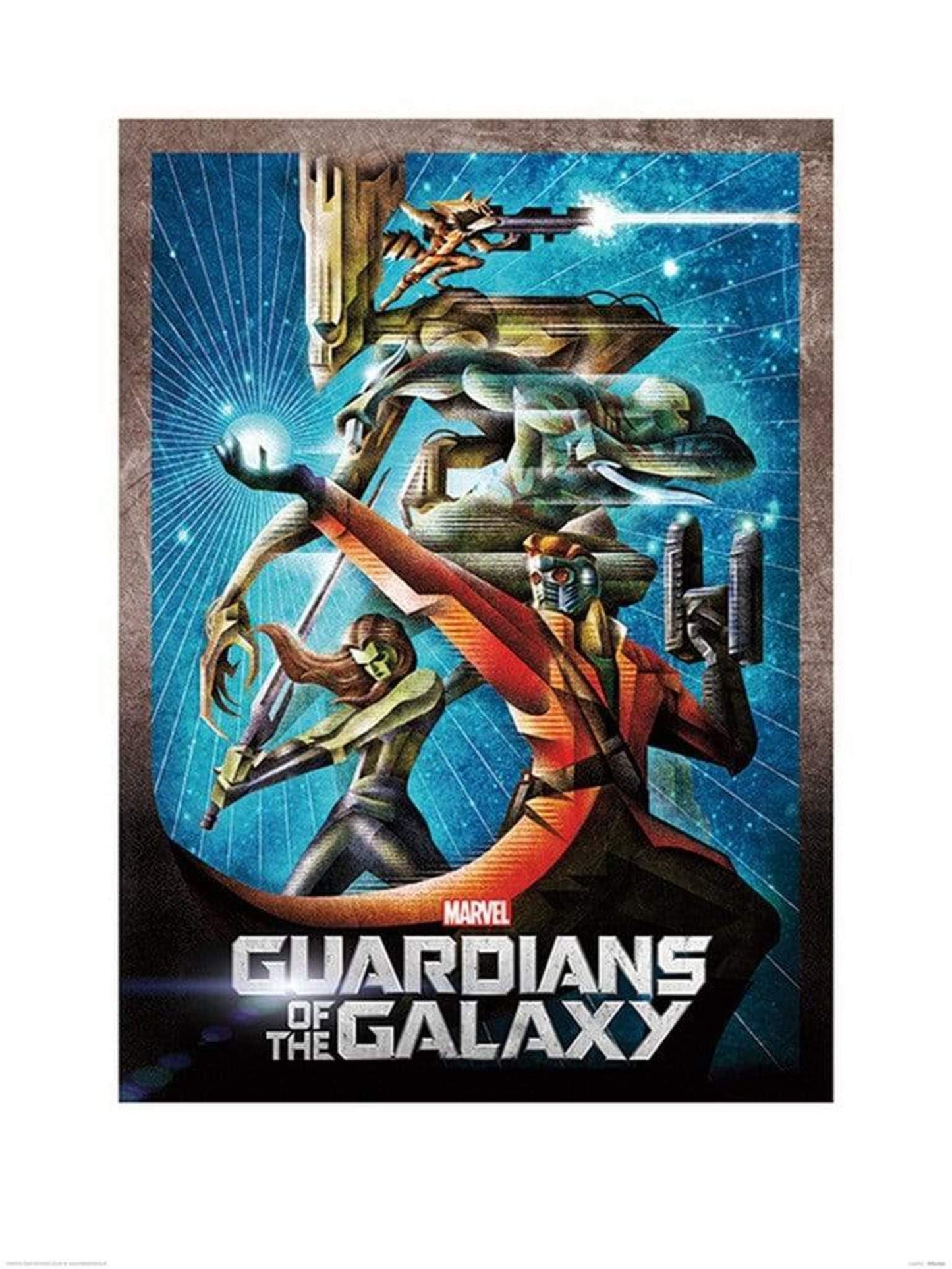 Kunstdruck Guardians of the Galaxy - Orb 60x80cm
