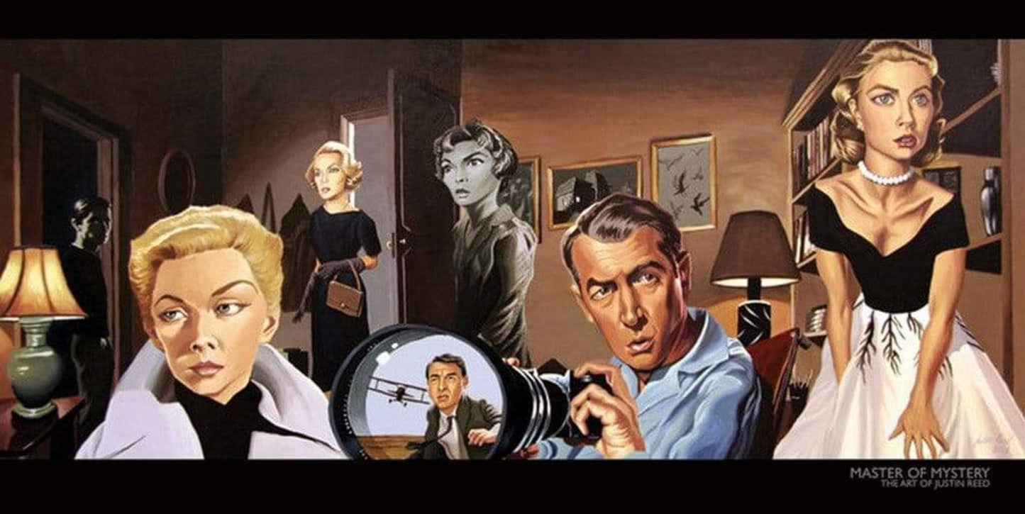 Kunstdruck Master of Mystery The Art of Justin Reed 100x50cm