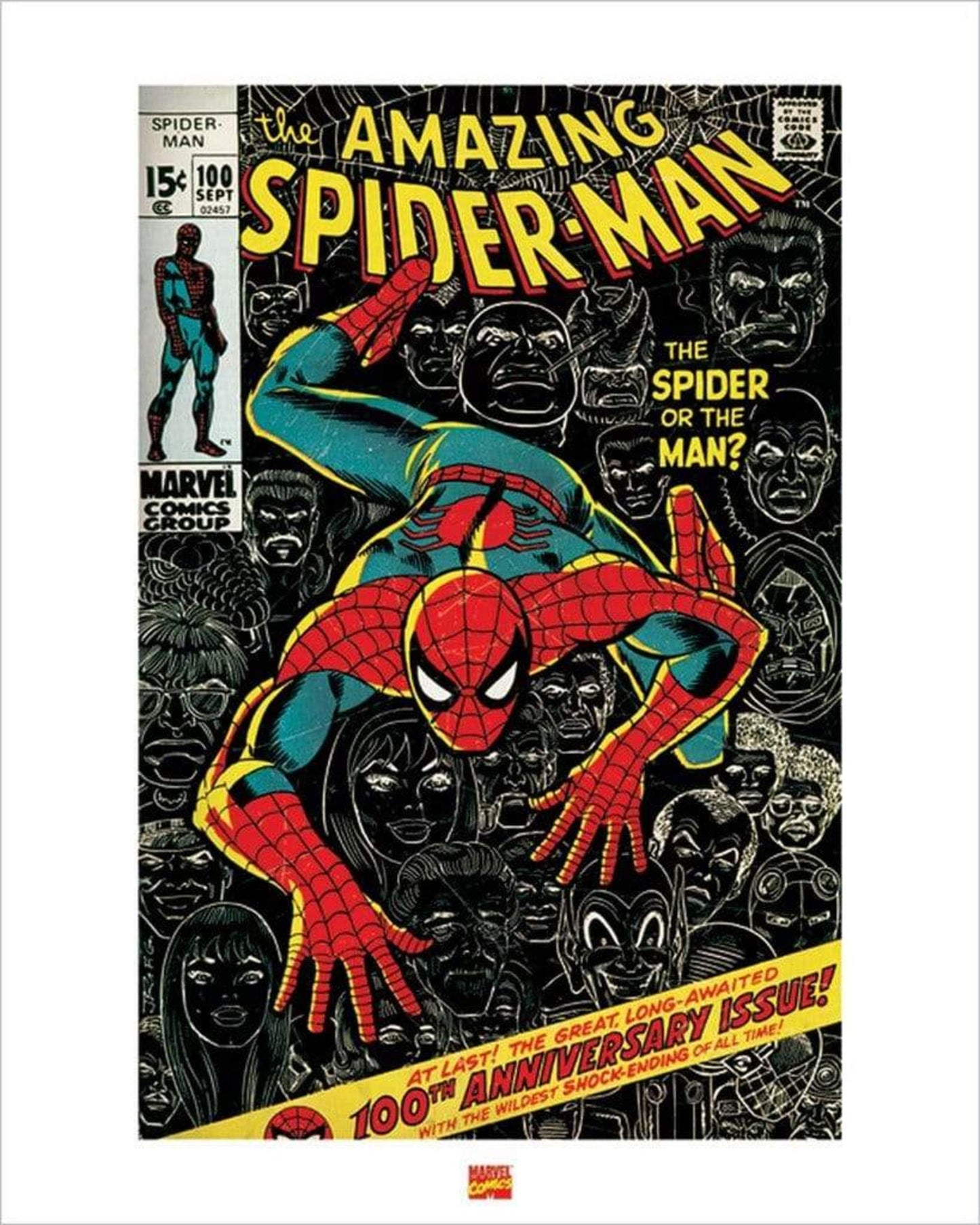 Kunstdruck Spider-Man 40x50cm
