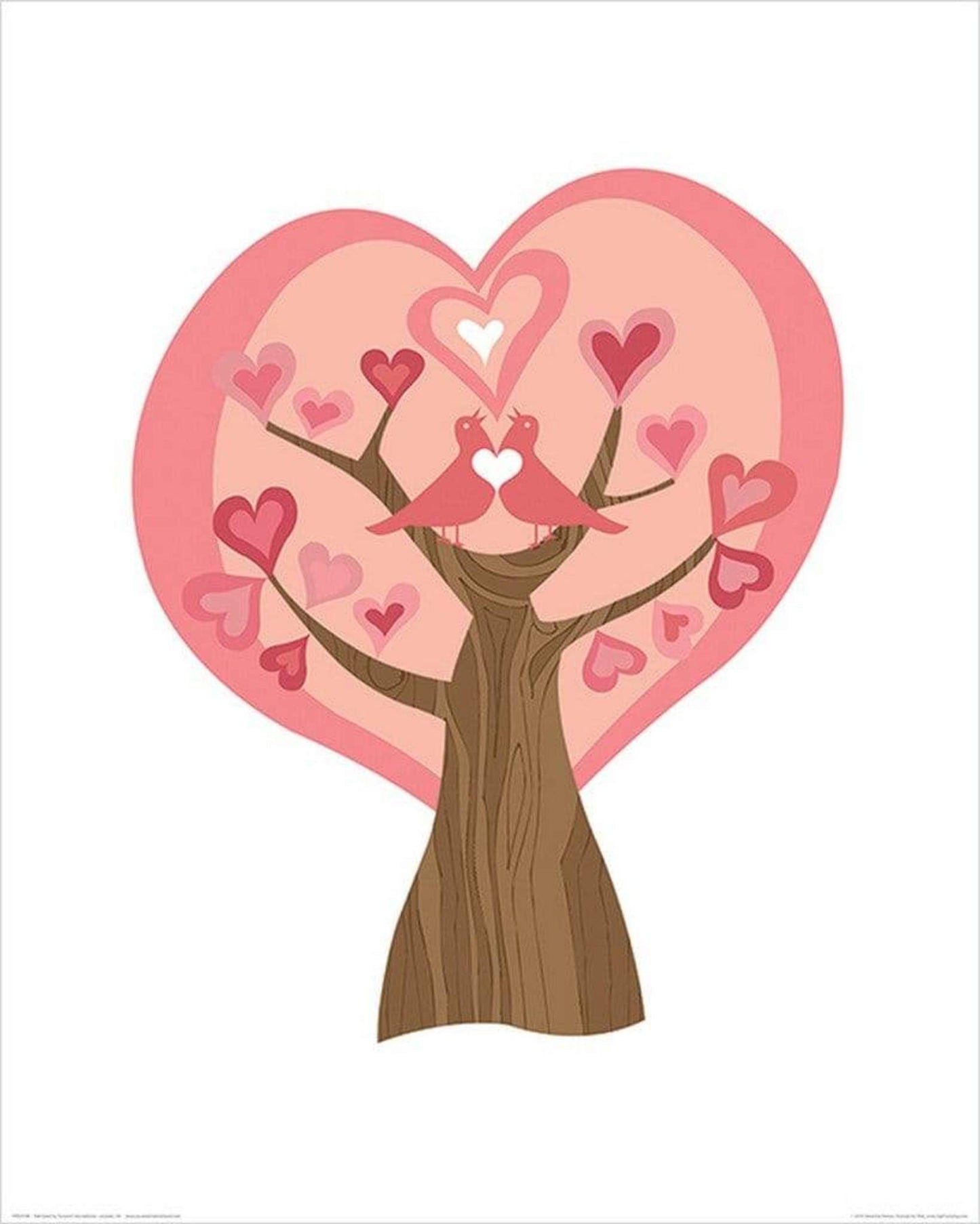 Kunstdruck Valentina Ramos - Tree of Love 40x50cm