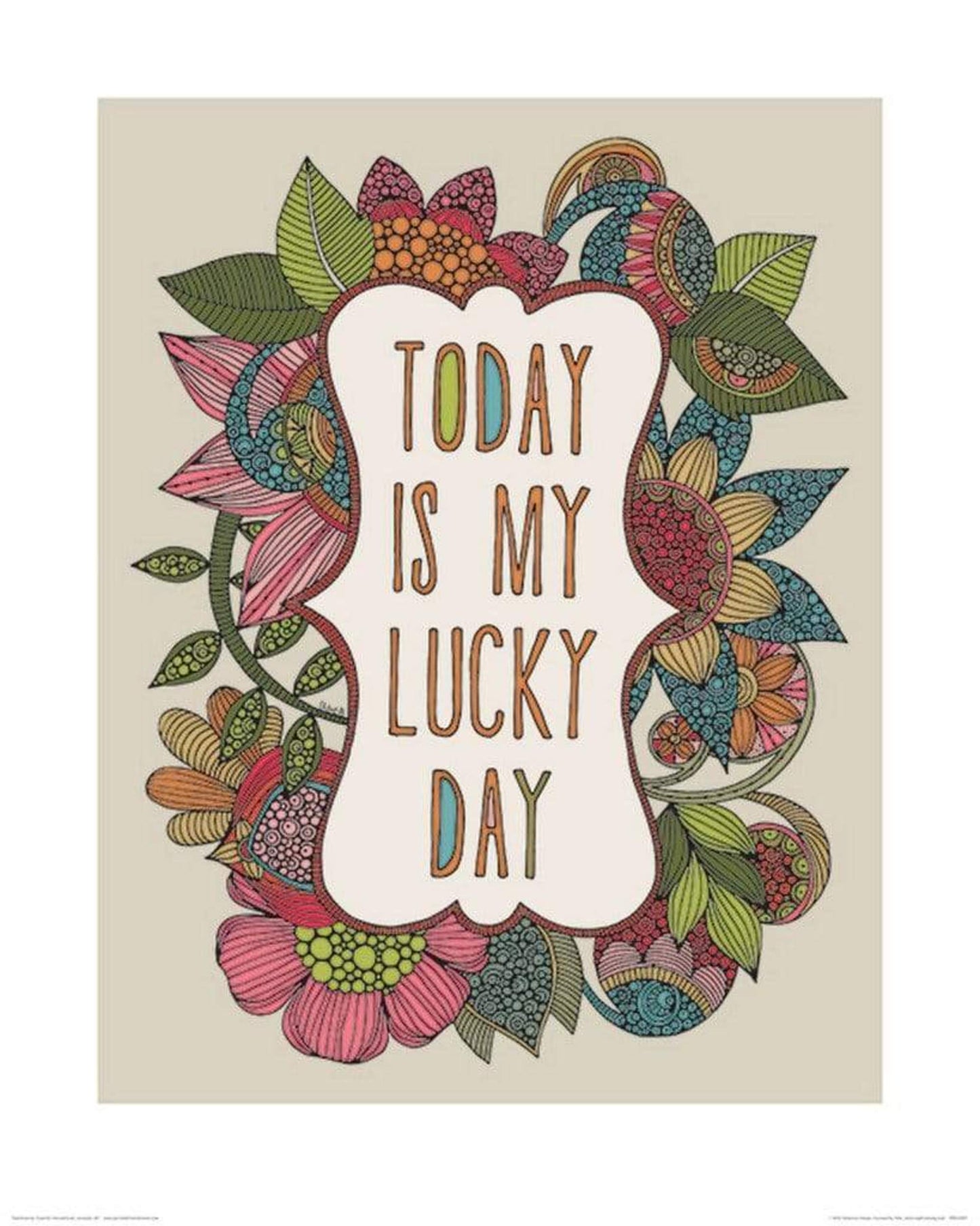 Kunstdruck Valentina Ramos - Today is my Lucky Day 40x50cm
