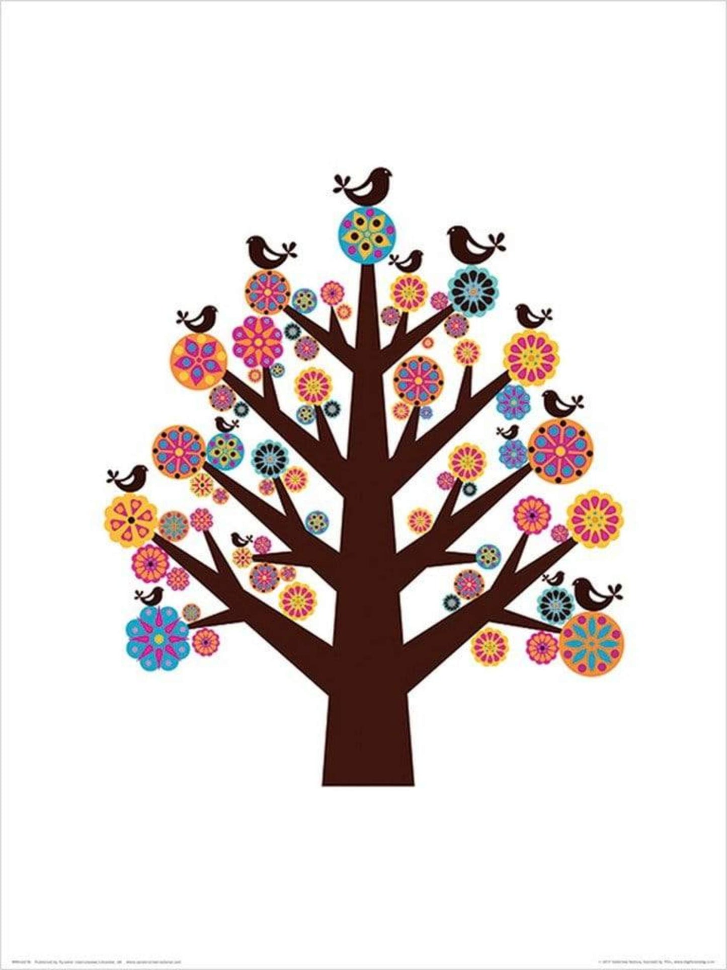 Kunstdruck Valentina Ramos - Tree of Flowers 30x40cm