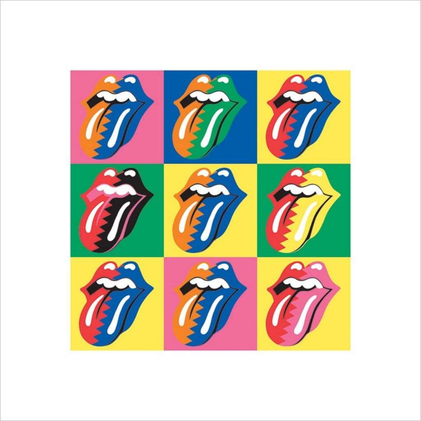 Kunstdruck The Rolling Stones - Pop Art 40x40cm
