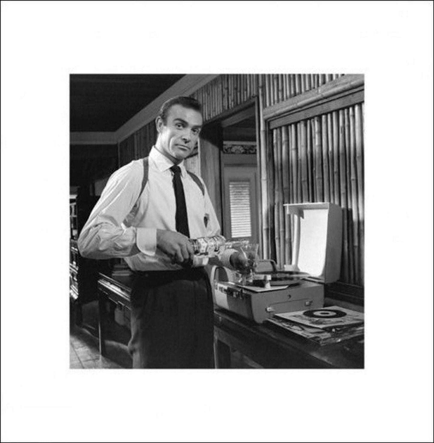 Kunstdruck James Bond Vodka Martini 40x40cm