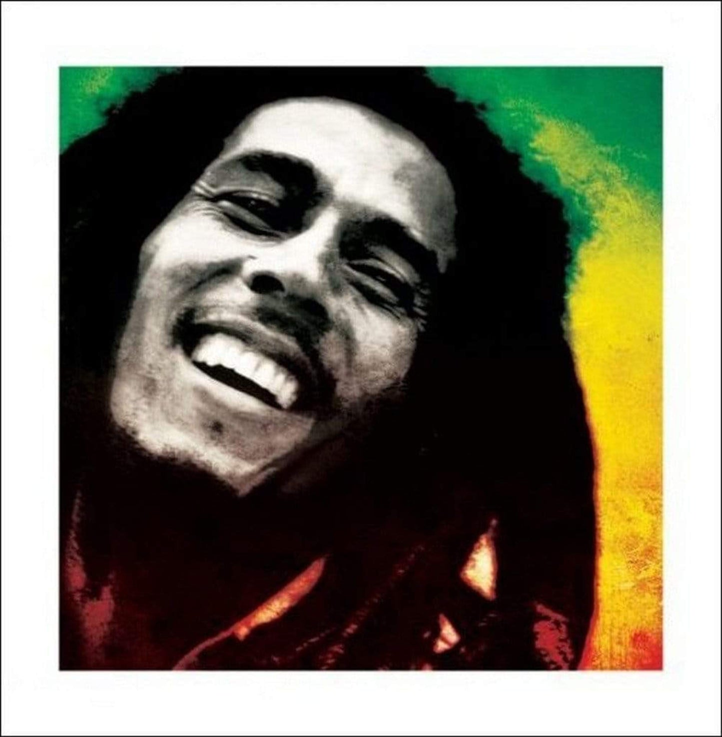 Kunstdruck Bob Marley - Paint 40x40cm