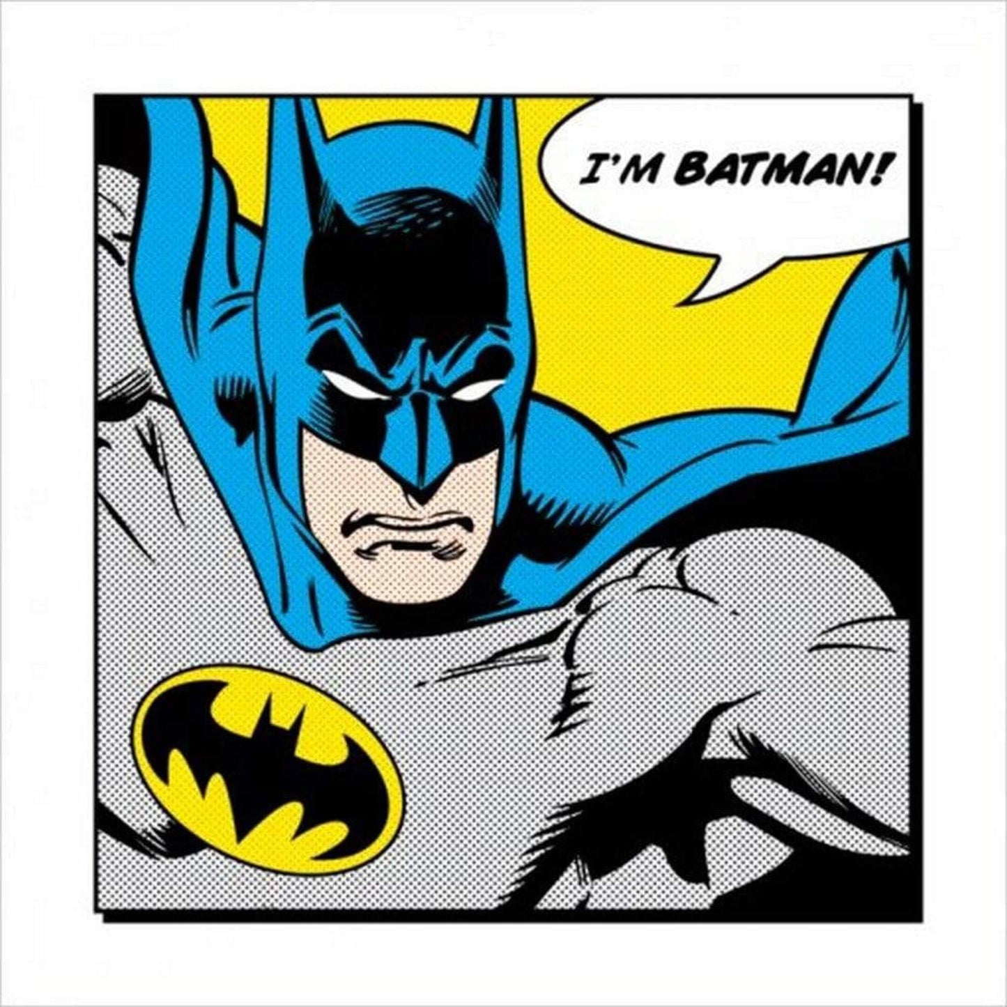 Kunstdruck Batman Im Batman 40x40cm