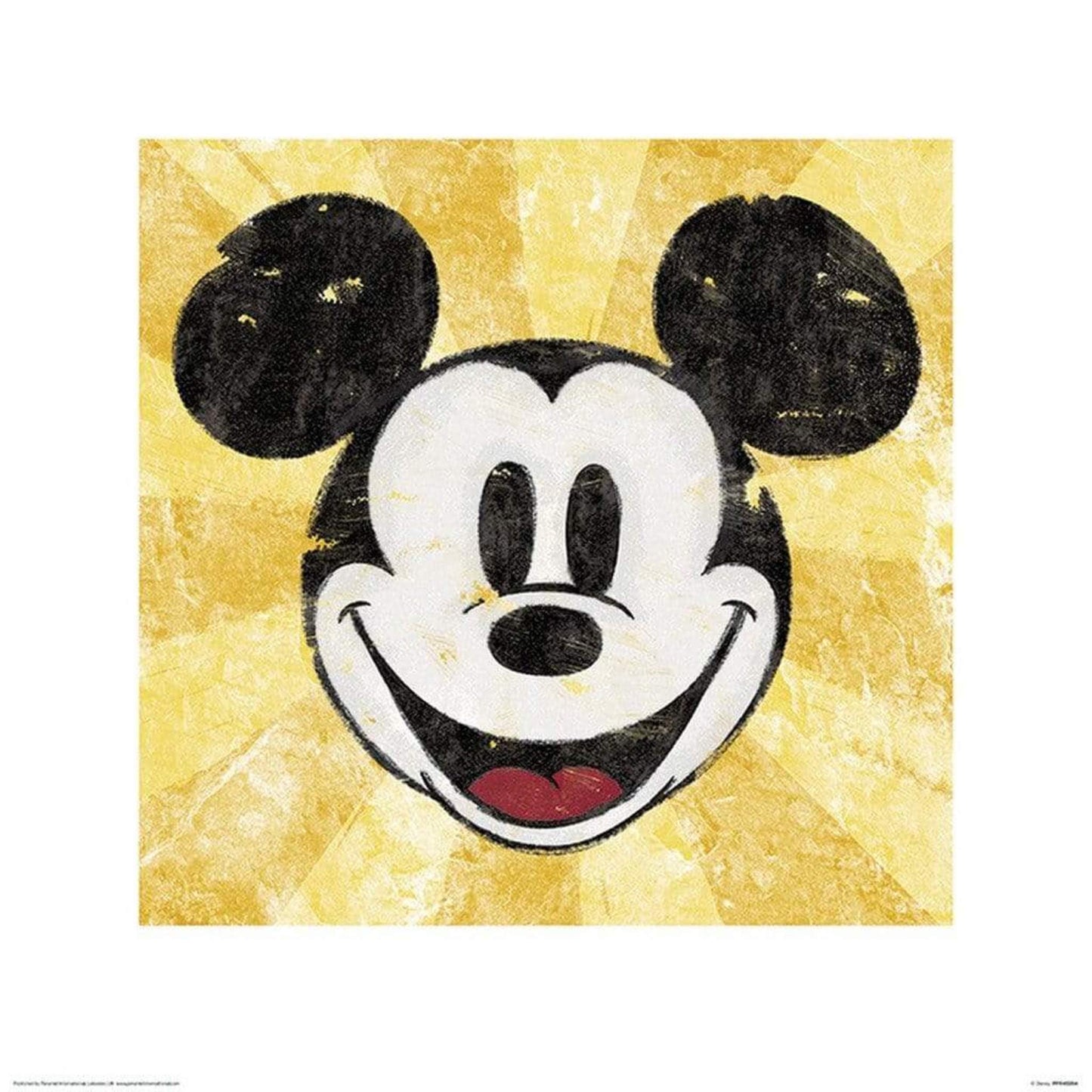 Kunstdruck Mickey Mouse - Squeaky Chic 40x40cm