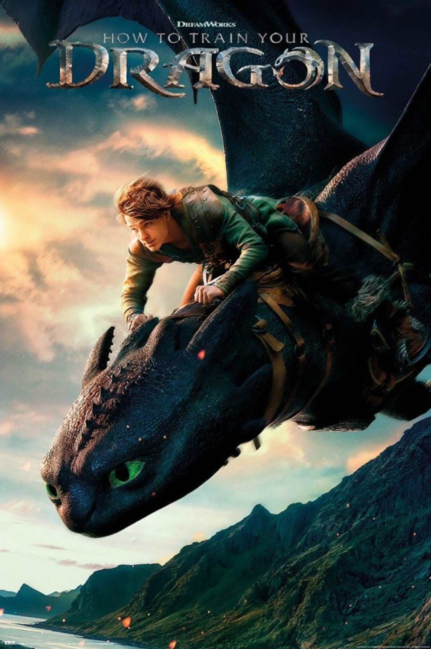Poster How To Train Your Dragon - Live Action 61x91,5cm