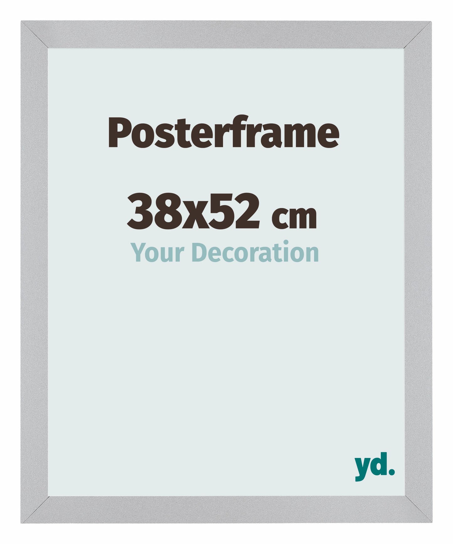Posterrahmen 38x52cm Silber Matt MDF Parma