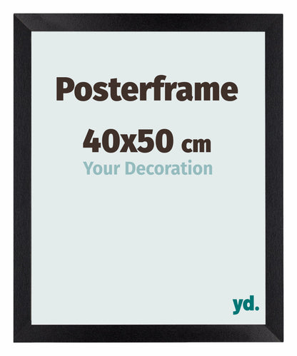 Posterrahmen 40x50cm Schwarz Matt MDF Parma