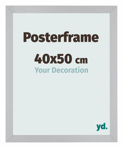 Posterrahmen 40x50cm Silber Matt MDF Parma