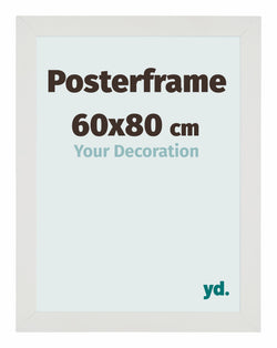 Posterrahmen 60x80cm Weiss Matt MDF Parma