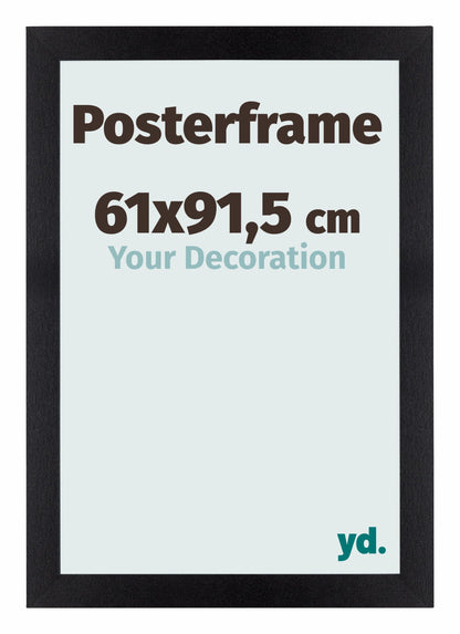 Posterrahmen 61x91,5cm Schwarz Matt MDF Parma